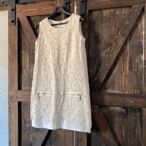 Artigil Ivory Lace Big Girls dress sz-16 - Picture 6 of 13